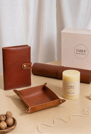 The Signature Leather Ensemble | Luxury Leather Gift Box by Tahlé