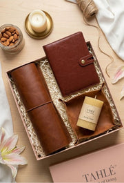 The Signature Leather Ensemble | Luxury Leather Gift Box by Tahlé