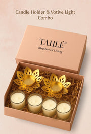Candle Holder & Votiv Light Combo