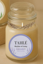 Lavender Candle Jar - Set of 2