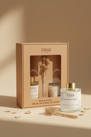 Rasa Aromatic Diffuser with Jar candle Combo